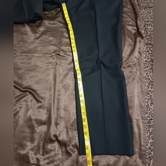 BURBERRY Made In Italy Fit Suit Virgen Wool Sz56R(USA46) Black Jacket Coat - Picture 8 of 16